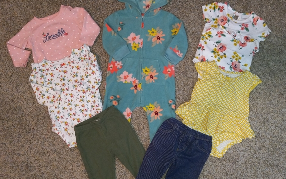 Carters Fall/Floral 6 Month Mix & Match Bundle - Picture 8 of 8